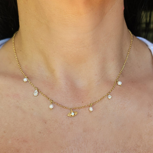 COLLAR YUCU PLATA 925