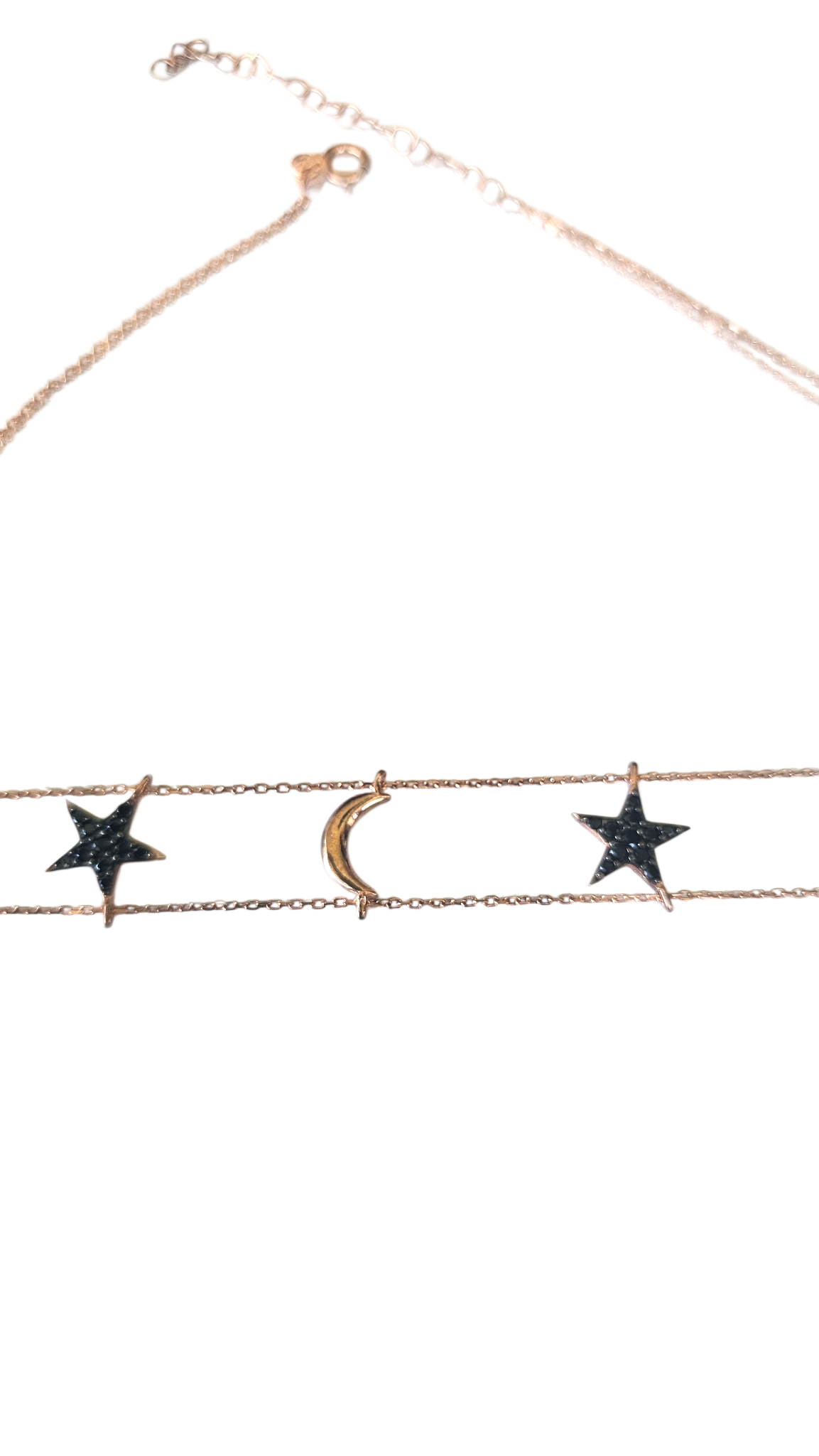 COLLAR CHOKER AY MASALI R PLATA 925