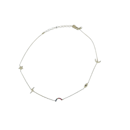 COLLAR CHOKER LATIFE PLATA 925