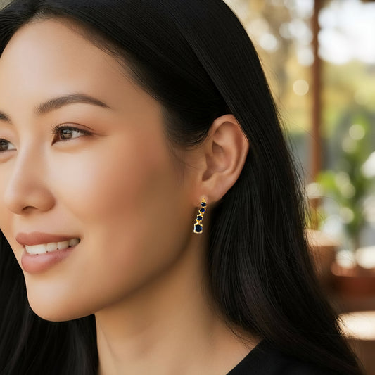 ARO SEVDA MAVI PLATA 925