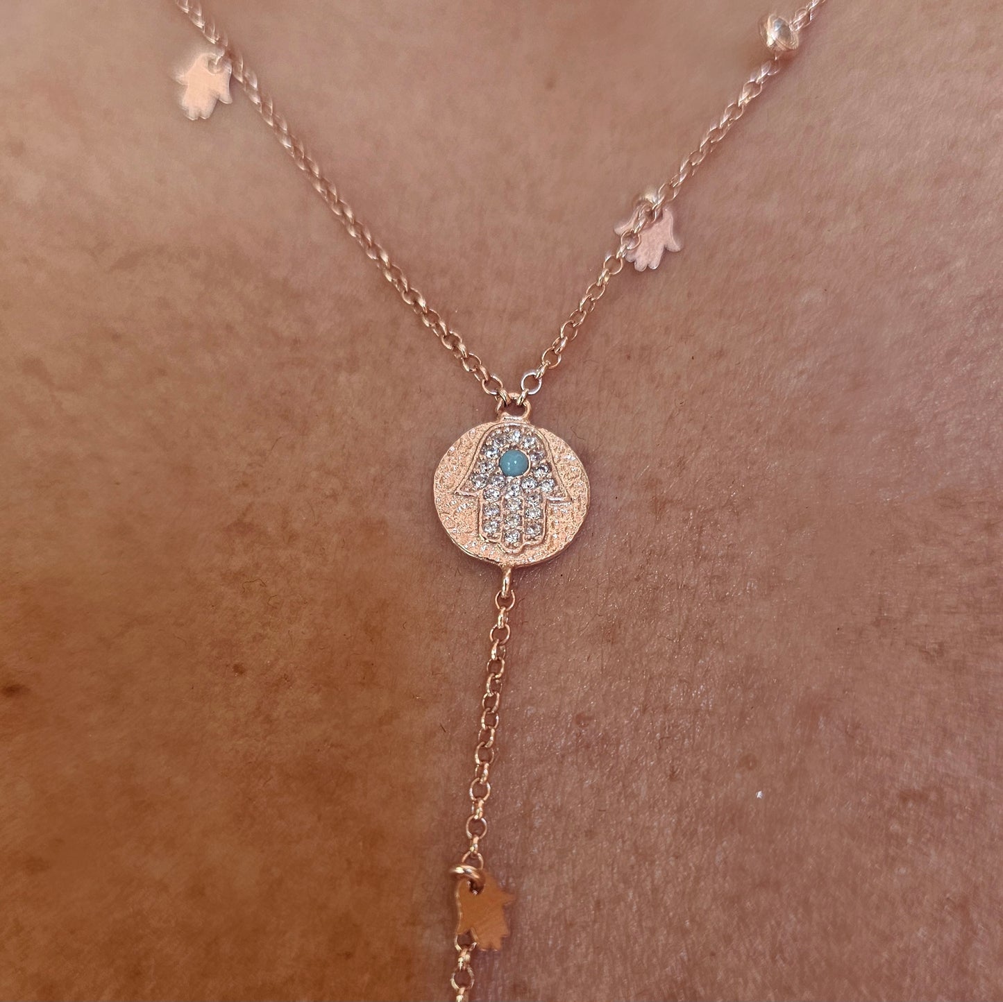 COLLAR FATMA PLATA 925