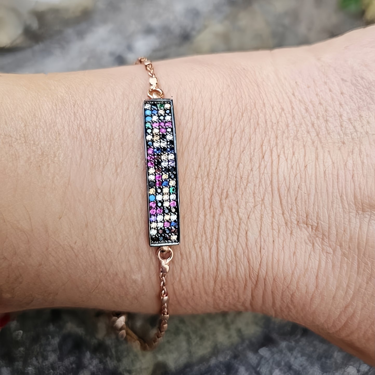 PULSERA KOLOR R PLATA 925