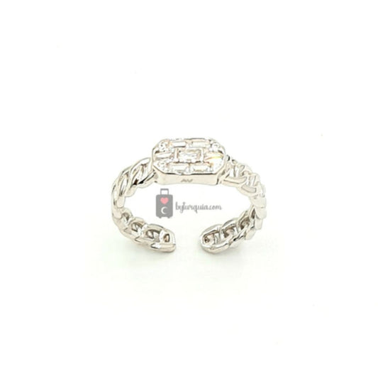 ANILLO AJUSTABLE CELEBI PLATA 925