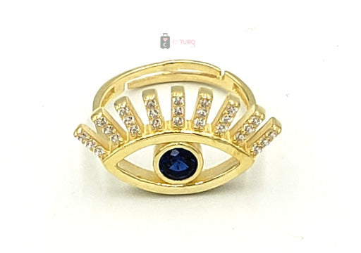 ANILLO  AJUSTABLE GOS  PLATA 925