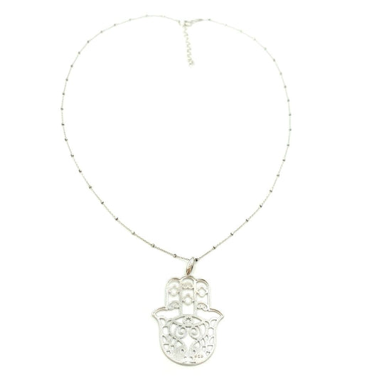 COLLAR HAMSA  PLATA 925