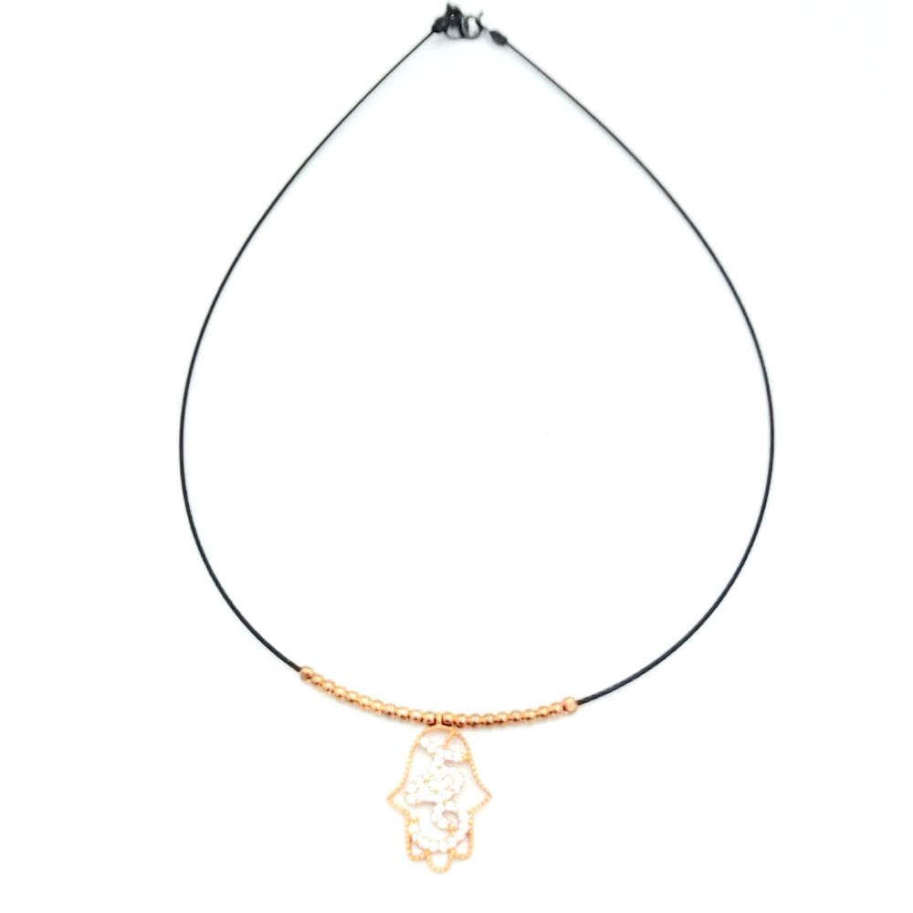 COLLAR FATIMA SADE PLATA 925