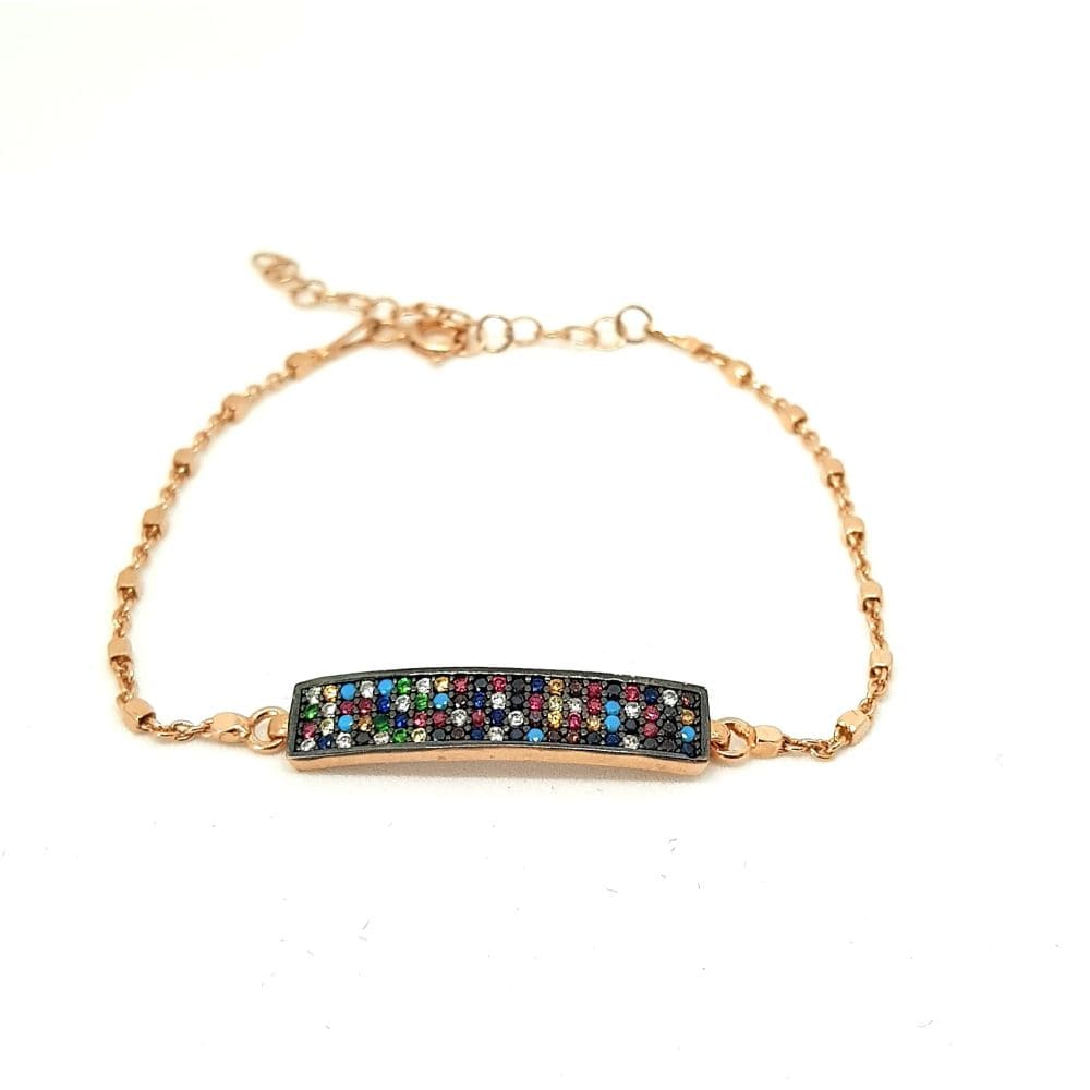 PULSERA KOLOR R PLATA 925