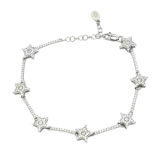 PULSERA ISABELA PLATA 925