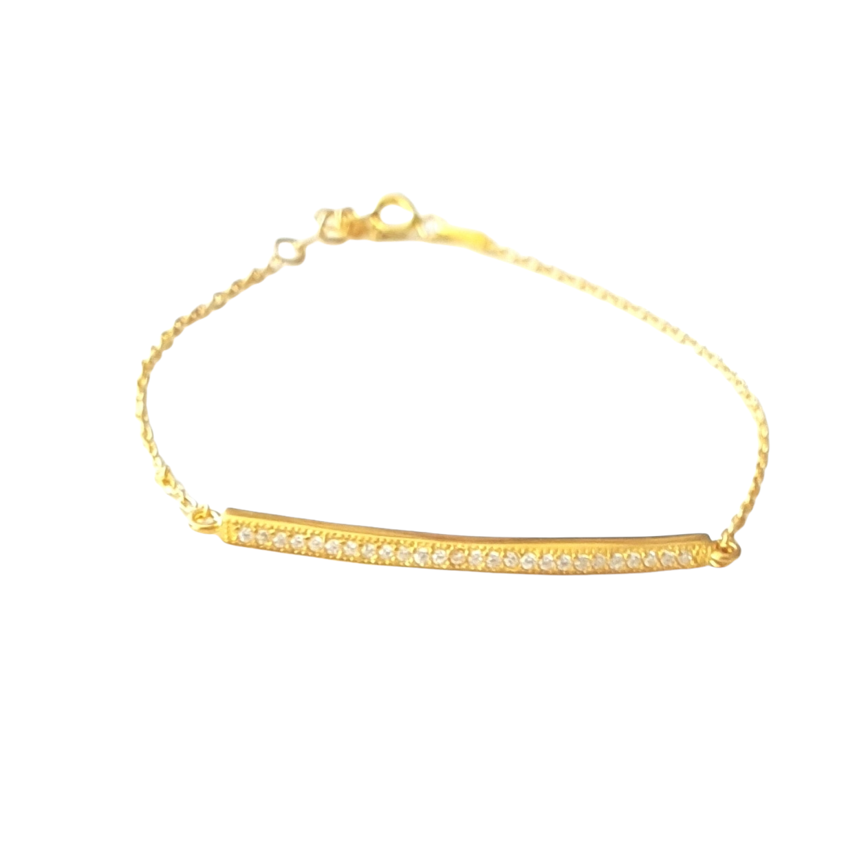 PULSERA BAR D PLATA 925