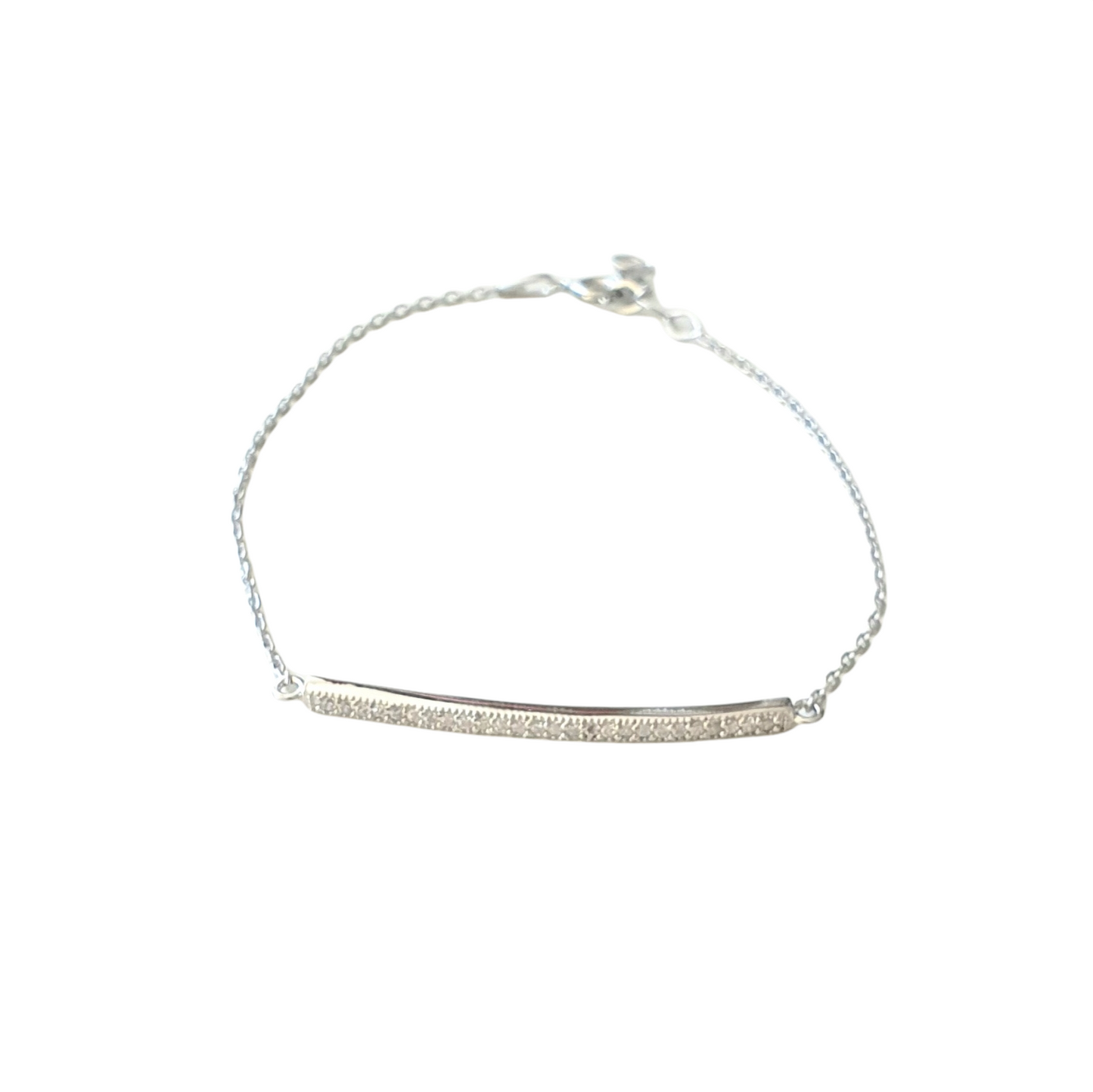 PULSERA BAR PLATA 925