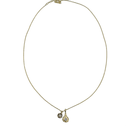 COLLAR GOZ  DAMLASI PLATA 925