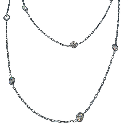 COLLAR TIFFANY N PLATA 925