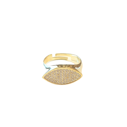 ANILLO AJUSTABLE OVAL PLATA 925