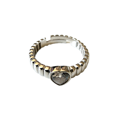 ANILLO AJUSTABLE VALENTINES PLATA 925