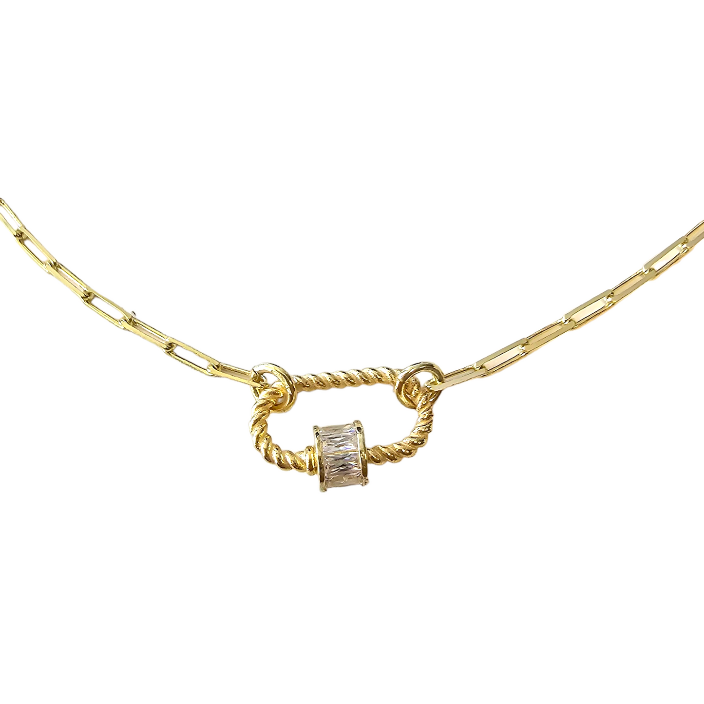 COLLAR  BROS D PLATA 925
