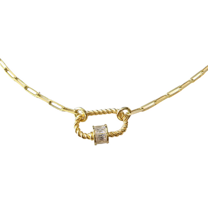 COLLAR  BROS D PLATA 925