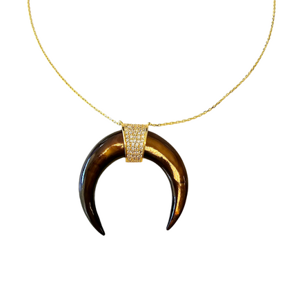 COLLAR KAPLAN GOZU D PLATA 925