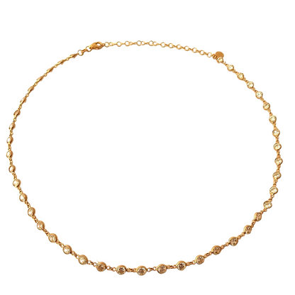 COLLAR CHOKER JOSEFA PLATA 925
