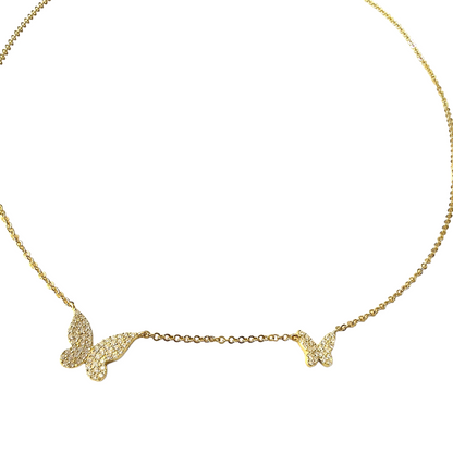 COLLAR KELEBEKLER D PLATA 925